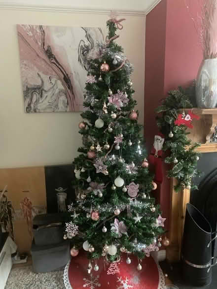 Photo of free Slimline Christmas tree 6 ft (B93 Bentley Heath) #1