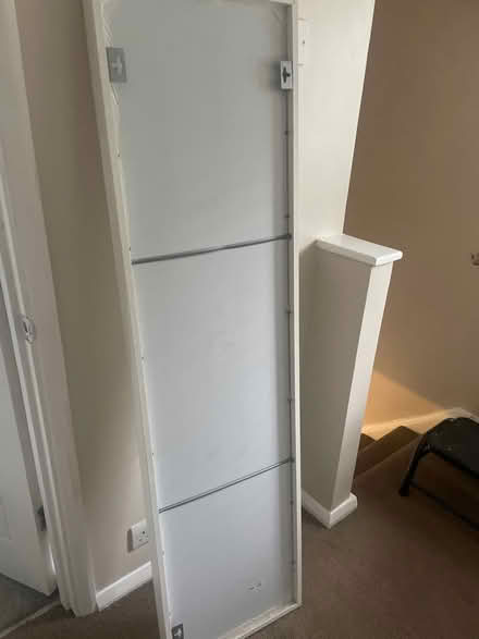 Photo of free White framed full length mirror (Garston WD25) #3