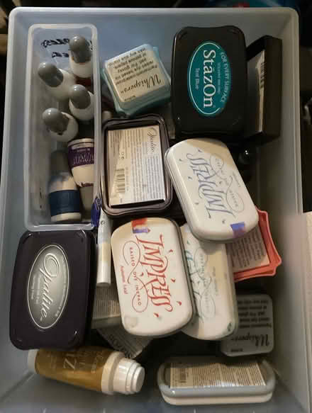 Photo of free Tray set full of inks, paints etc (Cheltenham) #3