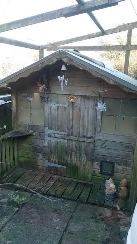 Photo of free Large wooden Wendy house (Battle TN33) #1