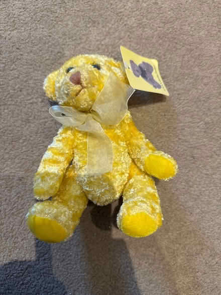 Photo of free Small yellow teddy bear (BR7) #1