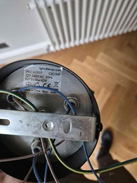 Photo of free Lights & Lamps 3 Light Pendant (N1 Islington) #3