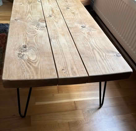 Photo of free Wooden coffee table (Hamlet Road, Crystal Palace) #4