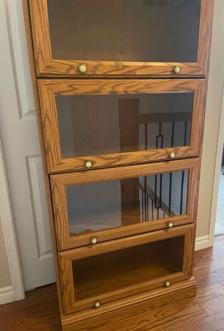 Photo of free Lawyer’s Bookcase - glass doors (Glasgow and Fischer Hallman) #1