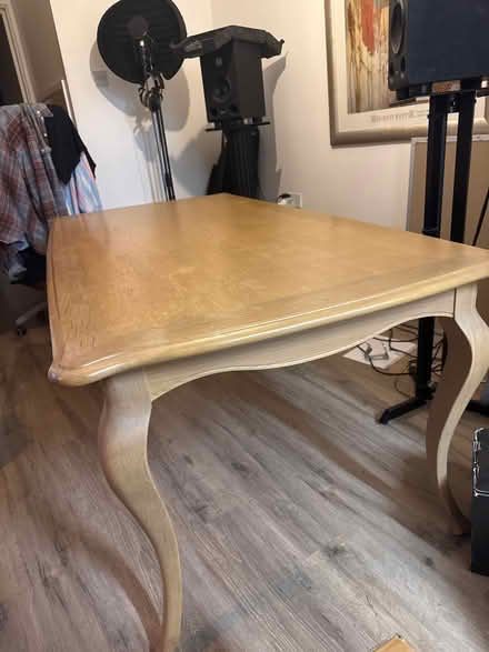 Photo of free French style wooden dining table (Edmonton Green) #1