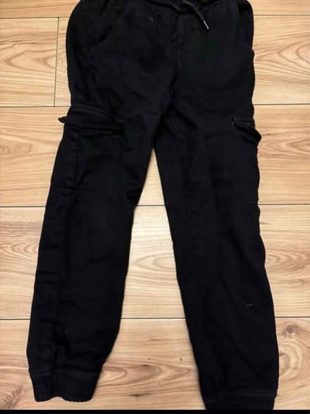 Photo of free Age 9 H&M combat style trousers (Grays RM17) #1