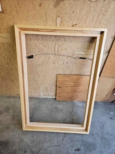 Photo of free Wooden Frame (Fair Oaks and Wolfe) #1