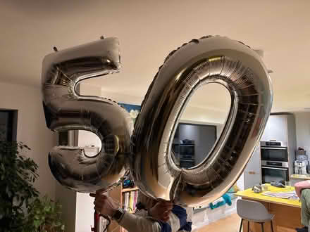Photo of free 50 birthday balloons (Crowborough TN6) #1