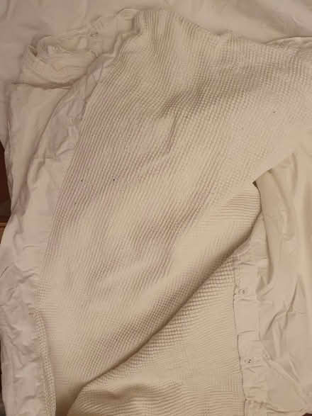 Photo of free super king white duvet covers (RIPS (Moseley B13) #2