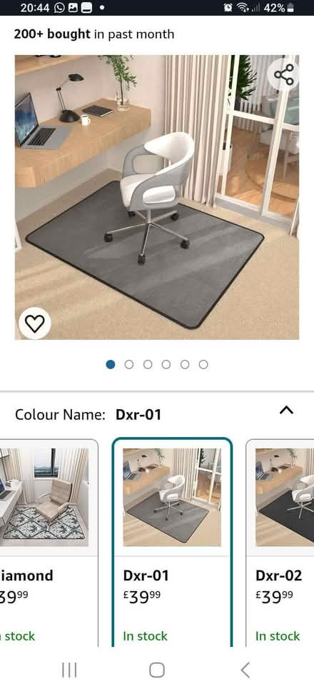 Photo of Office chair mat (Stisted CM77) #1