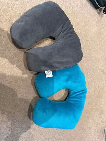 Photo of free 2 x travel pillows. Reversible (BR7) #1