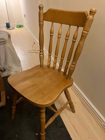 Photo of free Pine dining chair (Cambridge CB5) #1