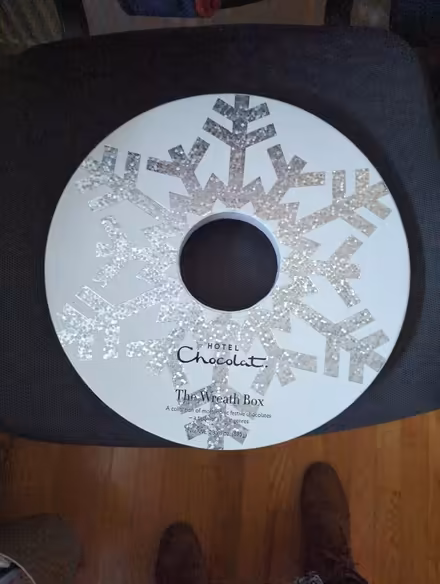 Photo of free Empty Hotel Chocolat wreath box (Old Town SG1) #1