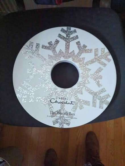 Photo of free Empty Hotel Chocolat wreath box (Old Town SG1) #1