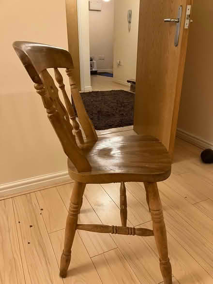 Photo of free Fiddleback dining chair x 2 (Cambridge CB5) #2