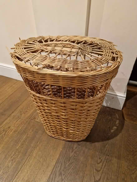 Photo of free Wicker laundry basket (Bear Flat) #1