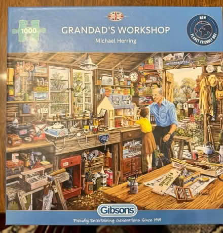 Photo of free 1000 piece jigsaw puzzle. (Oxshott KT22) #1