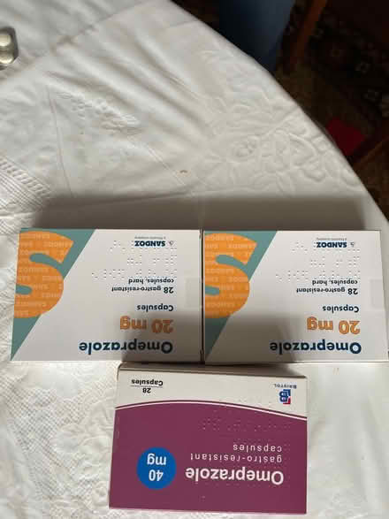 Photo of free Omeprazole 40 mg and 20 mg (West London W7) #1