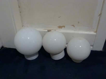 Photo of free Bathroom Ceiling Light fittings - Glass Globe style (Ravelston EH4) #1