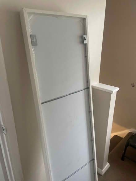 Photo of free White framed full length mirror (Garston WD25) #2