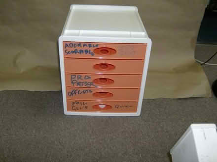 Photo of free Desktop A4 5draw Filing cabinet (Guildford GU2 PkBarn) #1