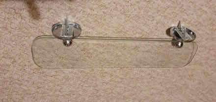 Photo of free glass shelf for bathroom (Presteigne LD8) #1