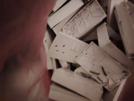 Photo of free Bag of sockets, backs, fronts and blanks (Cashes Green GL5) #1