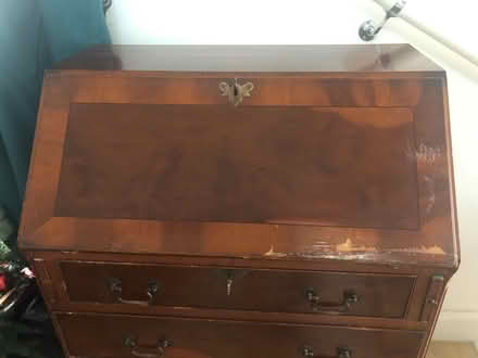 Photo of free Wooden desk (West Ewell KT19) #2