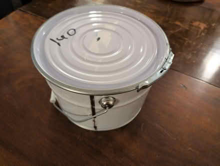 Photo of free Metal bucket with secure lid (Bermondsey SE1) #4