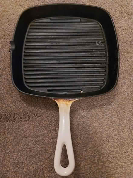 Photo of free Cast iron griddle pan (Bowerham LA1) #1