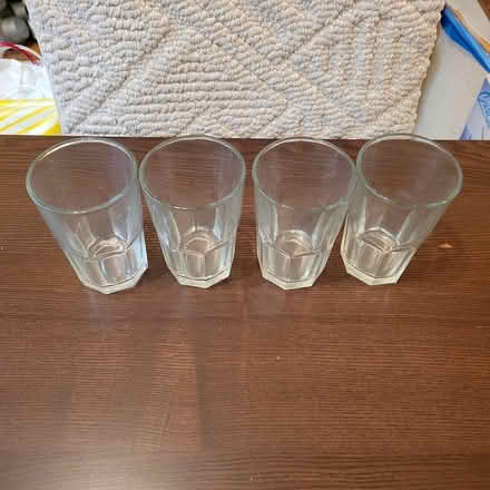 Photo of free 16oz. Clear beverage glasses (Brooklyn, Kings Plaza Vicinity) #1