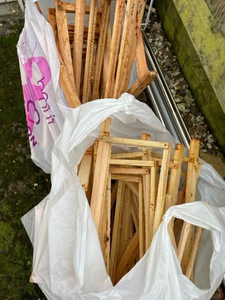 Photo of free Kindling (old beehive frames) (Farncombe GU7) #1