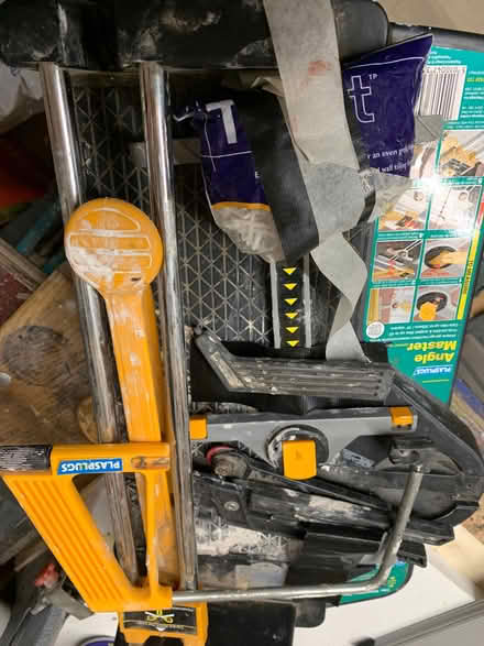 Photo of free Tile cutter and assorted tools (Bystock EX8) #1
