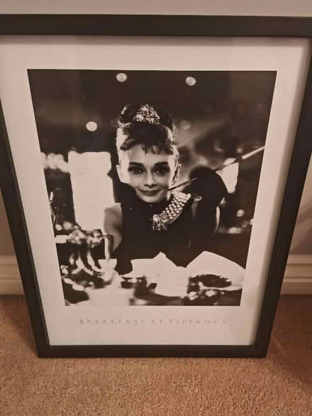Photo of free Audrey Hepburn Breakfast at Tiffany's Framed picture (Strood ME2) #1