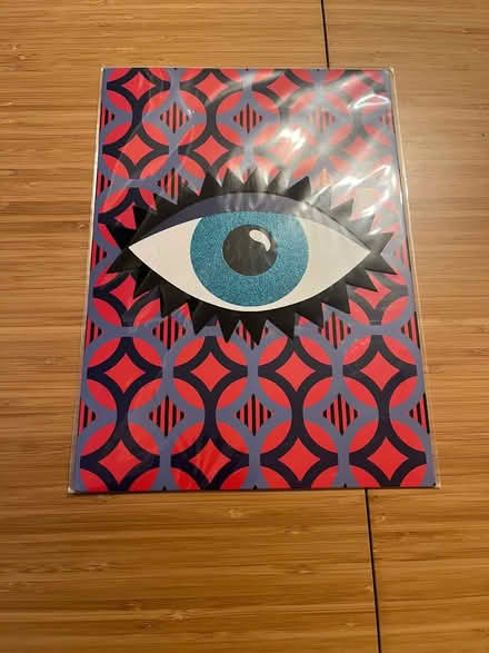 Photo of free Paperchase A4 eye poster (Florence Park OX4) #1
