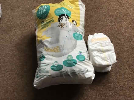 Photo of free Baby’s nappies, new born (Tolworth KT5) #1