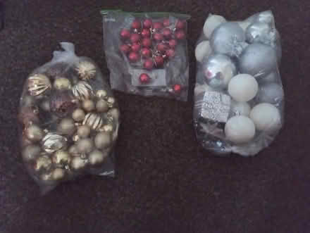 Photo of free Xmas baubles not used much (Stanton CH63) #1