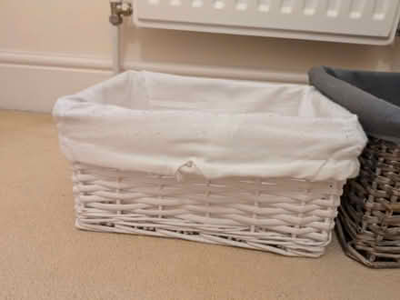 Photo of free 2 wicker baskets (Warley CM14) #3