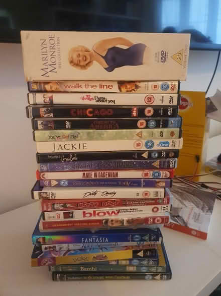 Photo of free Collection of DVDs (CT20) #1