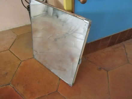 Photo of free glass mirror from bathroom cabinet (Finchley N12) #1