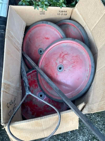 Photo of free Vintage soap box derby kit (Off Grove near Foothill) #1