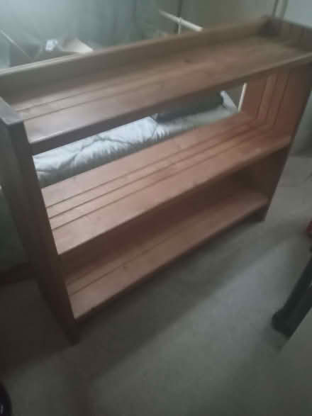 Photo of free Pine wooden shelving (Lower Bevendean BN2) #1