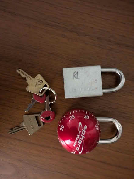 Photo of free Two locks and keys (Metro Center) #1
