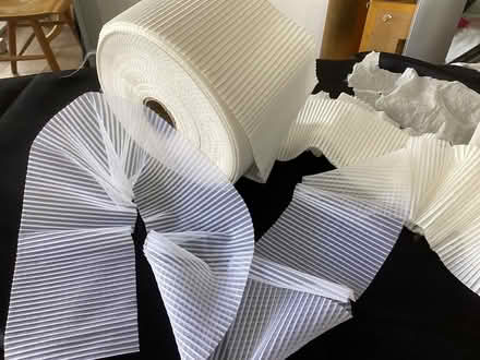 Photo of free Pleated chiffon 4” wide (Market Drayton.) #2