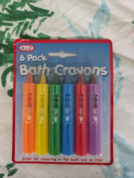 Photo of free Baby bath crayons (ME10) #1