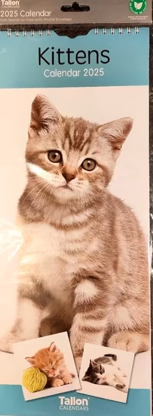Photo of free Kittens Calendar 2025 (Claverton) #1