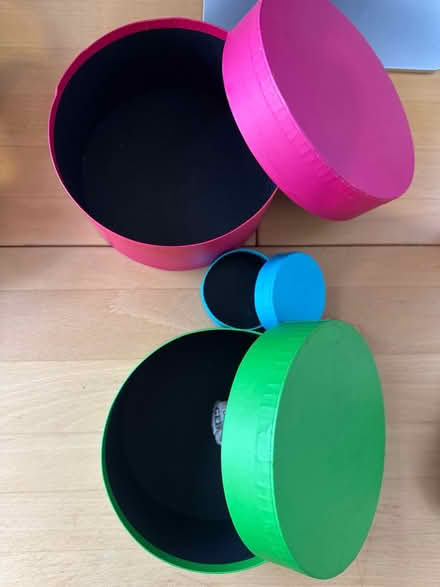 Photo of free 3 circular boxes (Hitchin (Hitchin (South)) #2