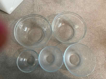 Photo of free Glass mixing bowls (AL3 St Albans) #1