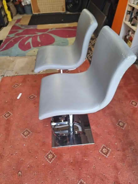 Photo of free Pair of John Lewis bar stools (High Compley FY3) #4