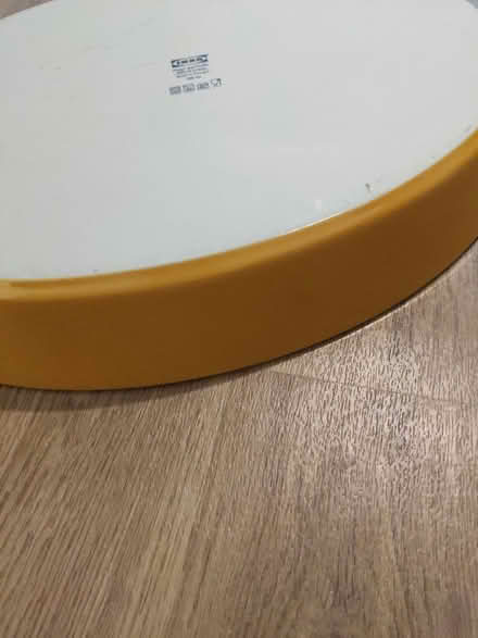 Photo of free Yellow and white dish (M6 Seedley) #4